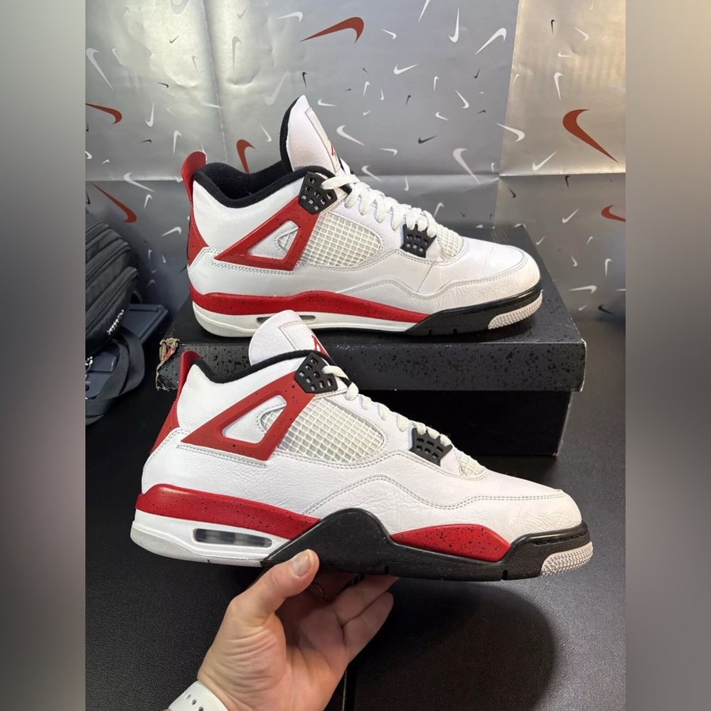 Size 12 - Air Jordan 4 Retro Red Cement DH6927 161